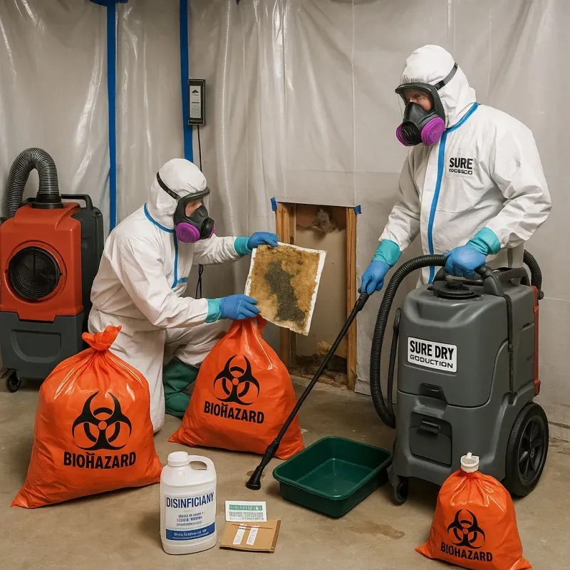 Contaminated Water Handling Protocols process in Lenoir, NC