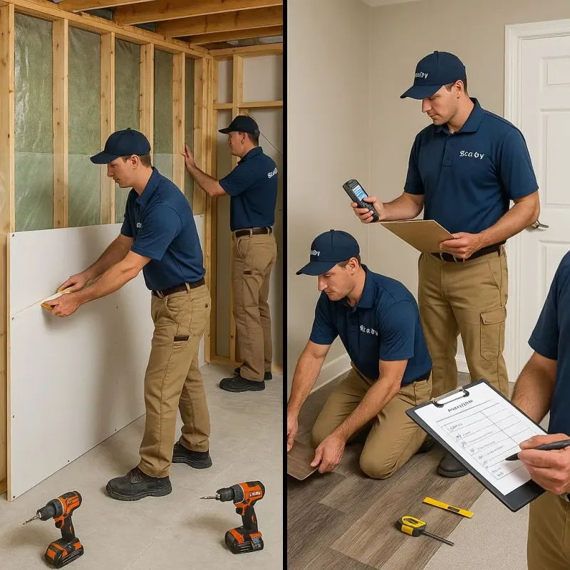 Repairs and Reconstruction process in Lenoir, NC