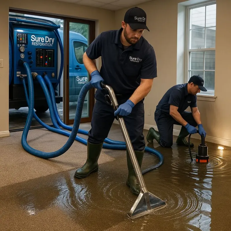 Water Extraction and Removal process in Lenoir, NC